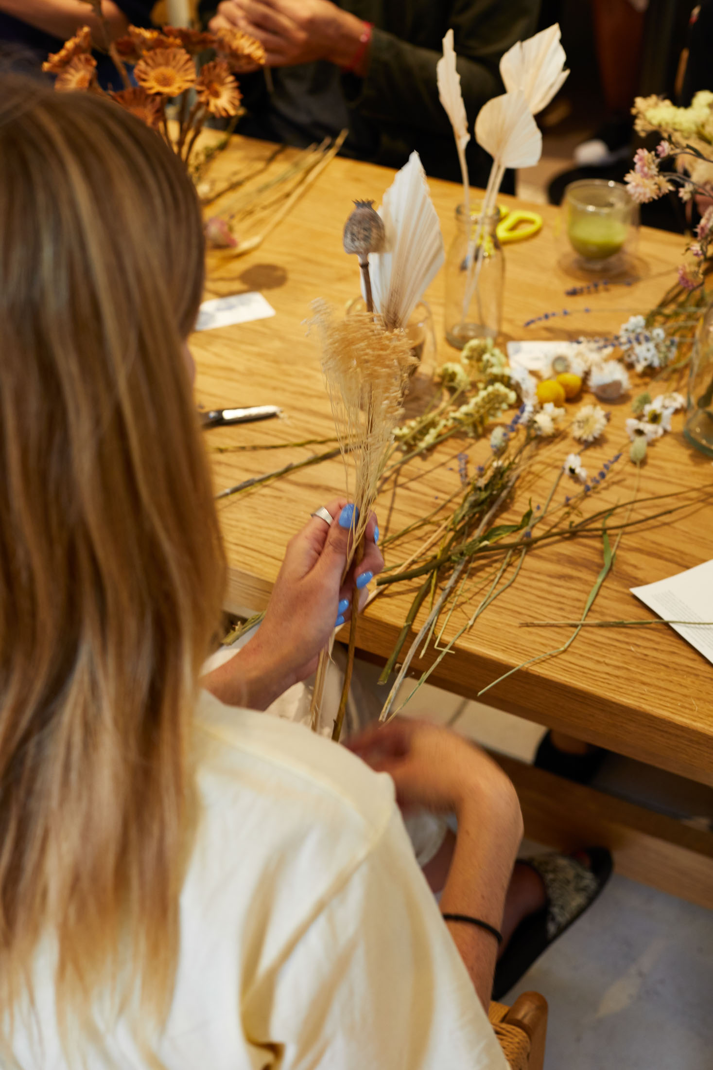 bouquet making workshop